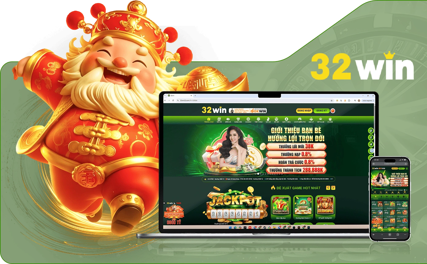Dịch vụ casino online dễ dùng, giao diện dễ dùng của 32Win